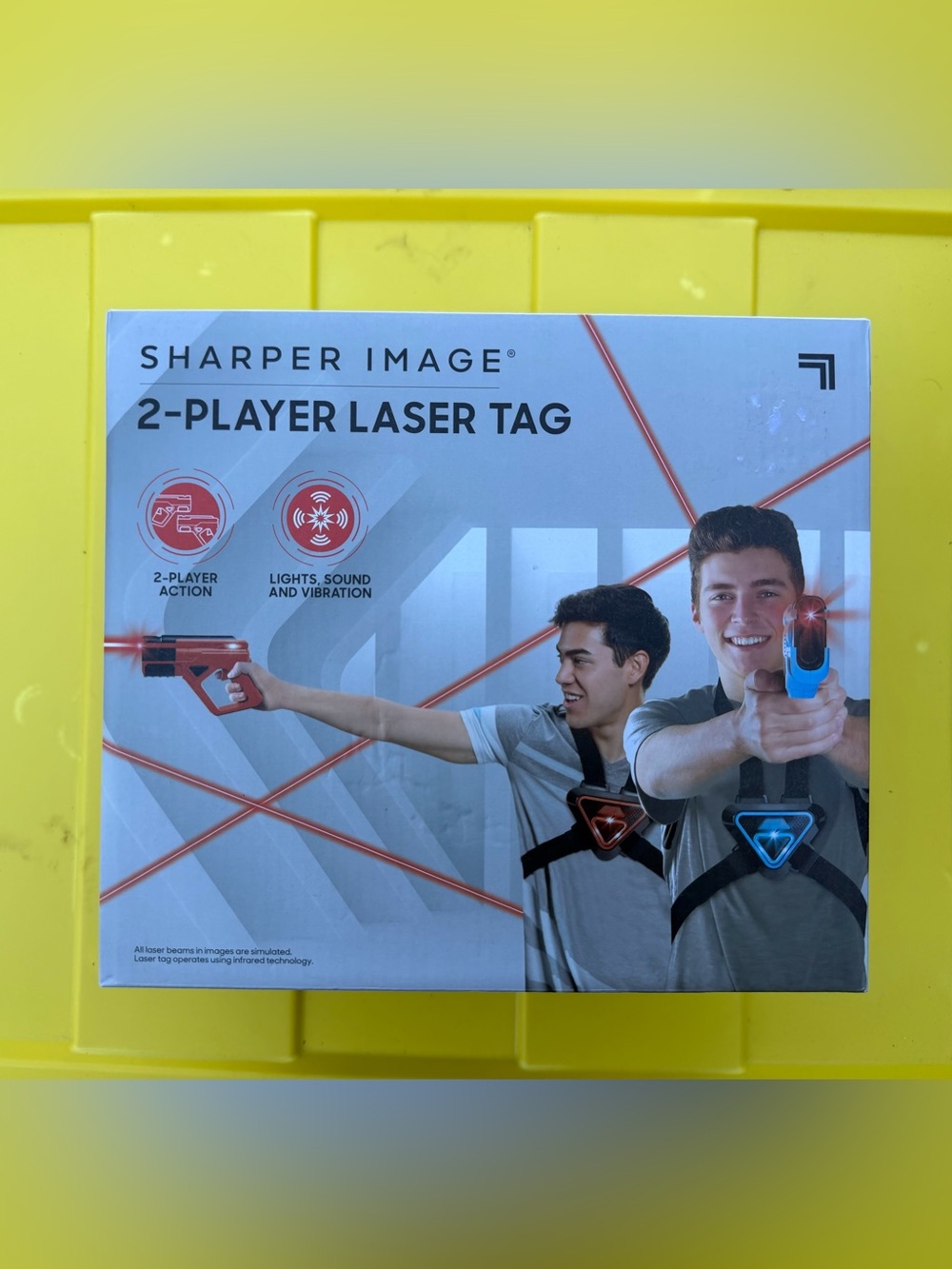 Sharper Image 2-Player Laser Tag Set - Red & Blue